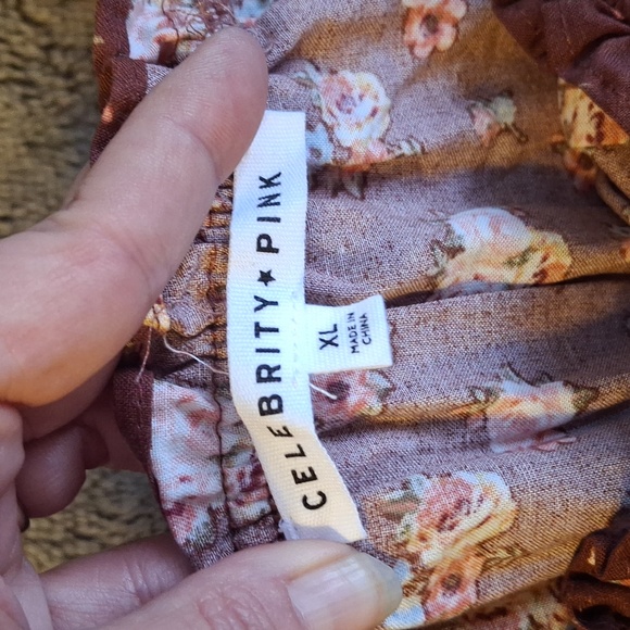 Floral Brown Dress - Picture 8 of 8